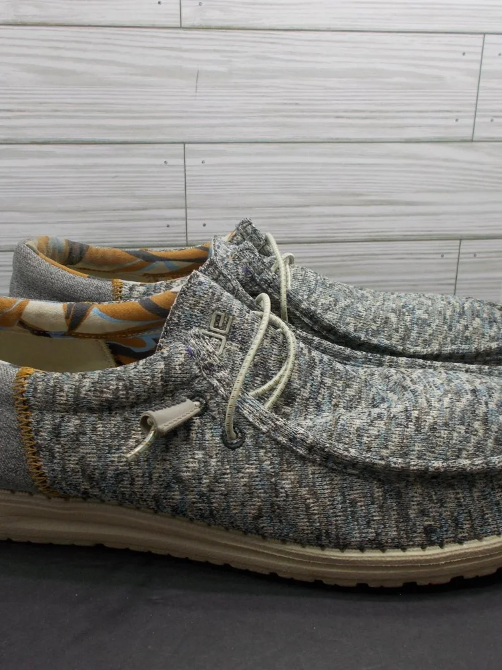 Hey Dude Wally Sox Funk Men's Size 14 Shoes